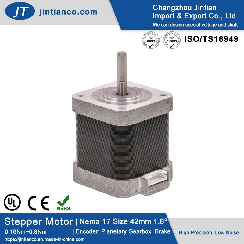 NEMA 17 Fan Plug-in Open-Loop Stepping Step Stepper Motor