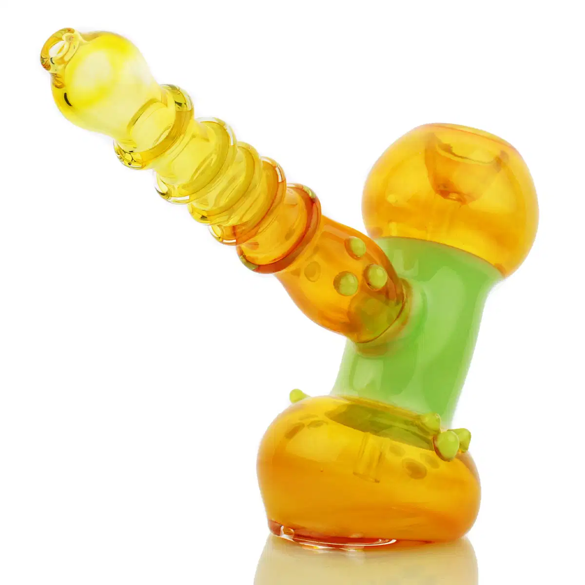 9" Slime Hammer Fume Glass Bubbler Hookah Rolling Paper Glass Pipe Accessories