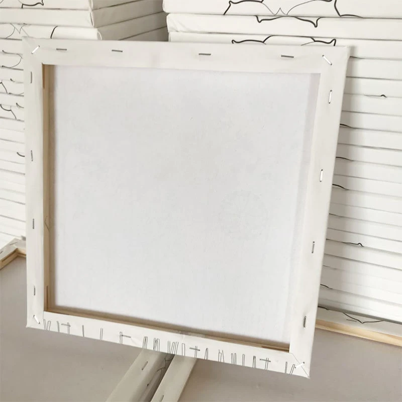 8*10 Inch Blank Stretched Canvas Panels 100% Cotton Canvas Boards for Painting