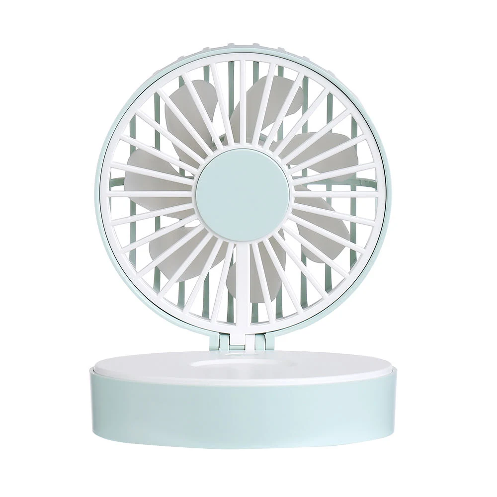 Rechargeable Fan with Mirror Factory Hot Beauty Personal Small Mirror Lash Fan