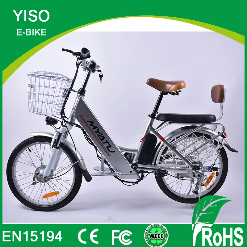 250W Stahlrahmen elektrisches Fahrrad / elektrisches Fahrrad / E Fahrrad mit CE