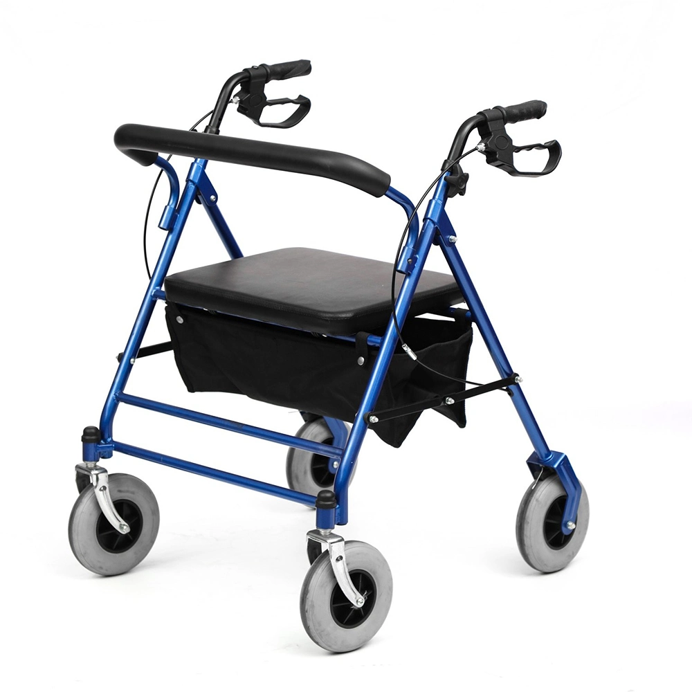 Medicina de Reabilitação Equipamento Walker para idosos pouca mobilidade Rollator