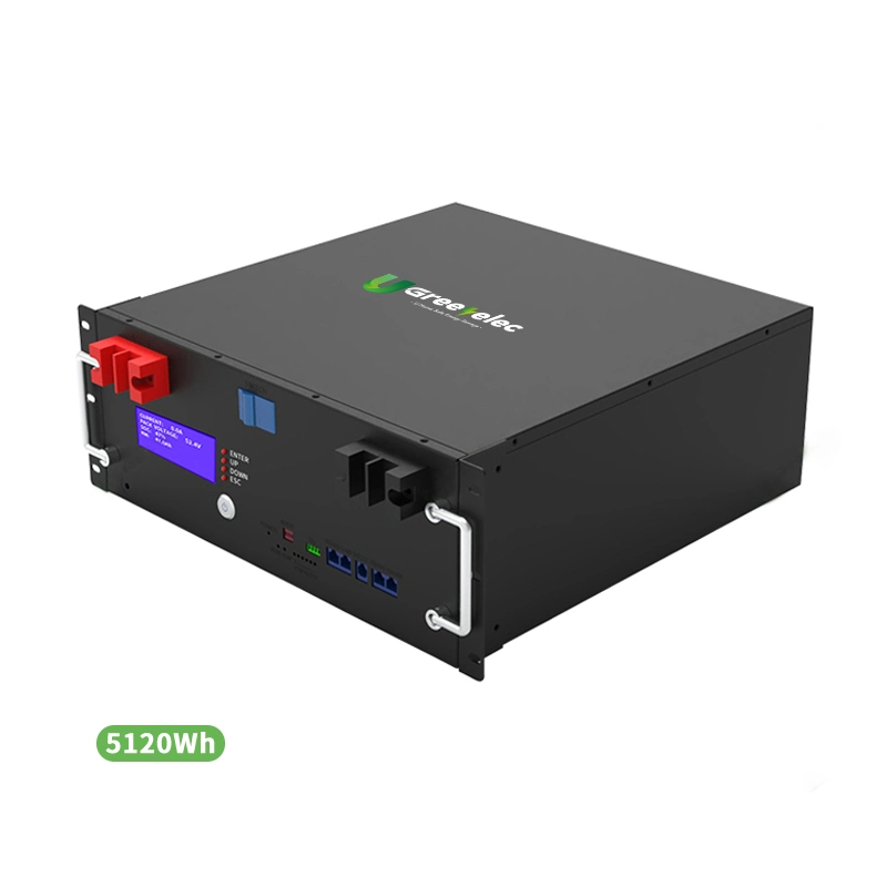 U-Greenelec LiFePO4 48V 100ah аккумулятор 51.2 вольт литиевая батарея Солнечная Хранение энергии 48V200ah