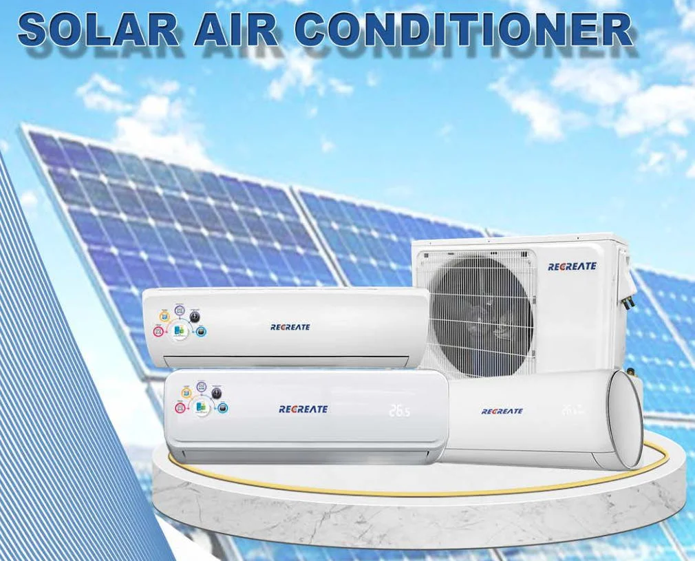 No Electricity Bill Solar Air Conditioner DC Power 12000BTU