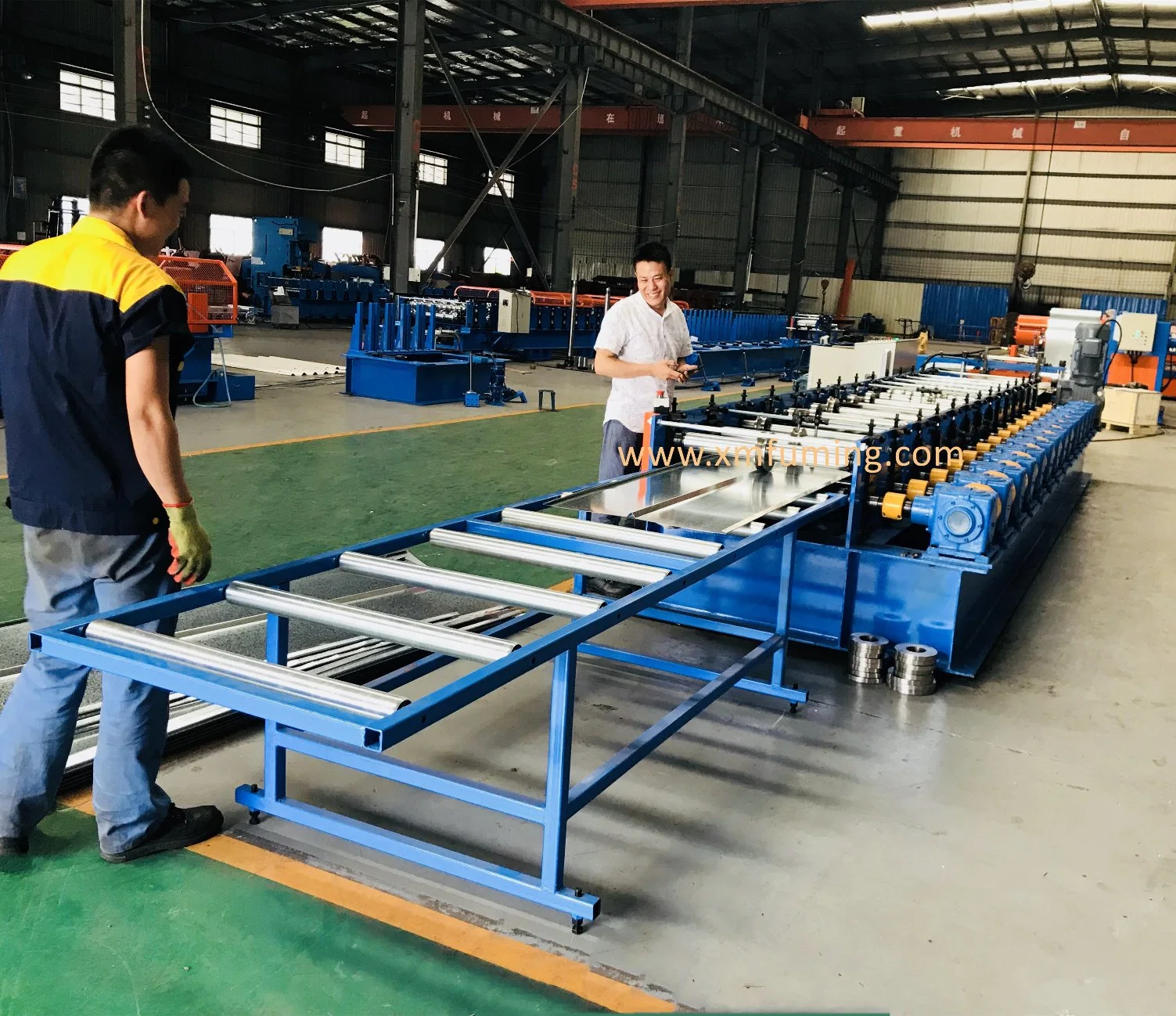 Roll Forming Machine for Width Adjustable Ridge Cap Profile