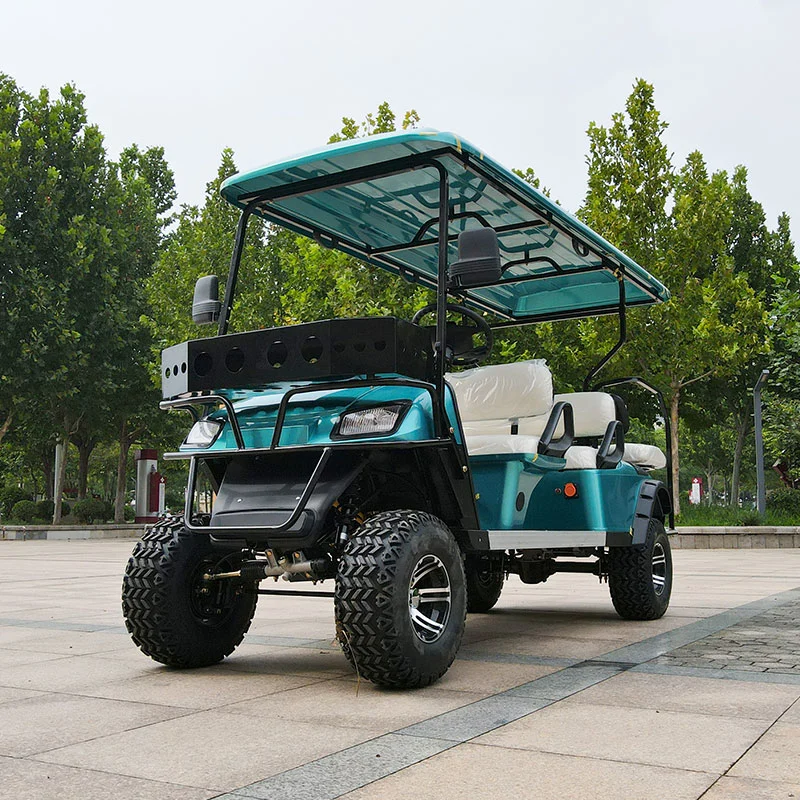 Scenic Spots Brand New Powerful 4 Wheel Lithium Battery Club Buggy Classic Electric Car Golf