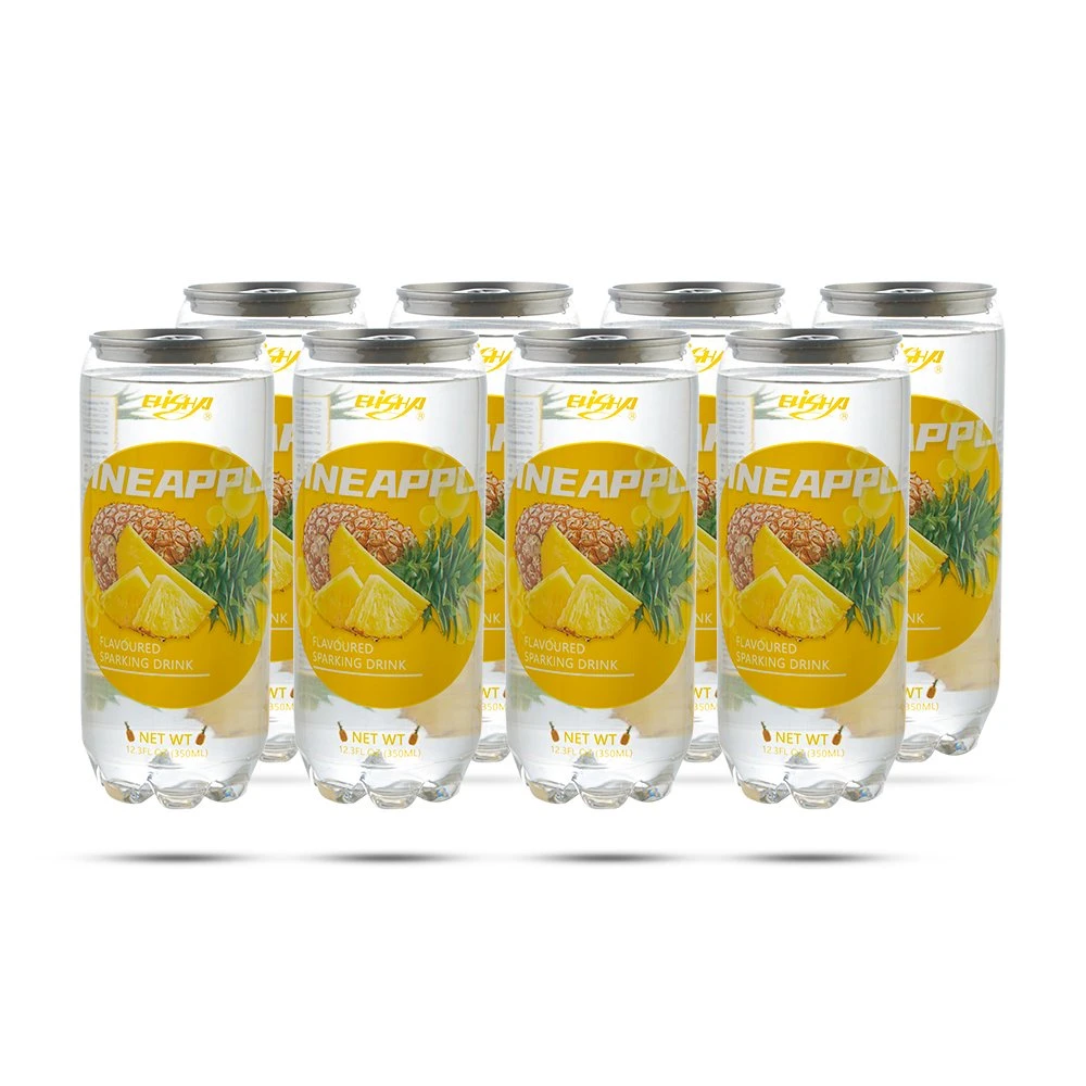 350ml Pineapple Flavor Soda Water with HACCP