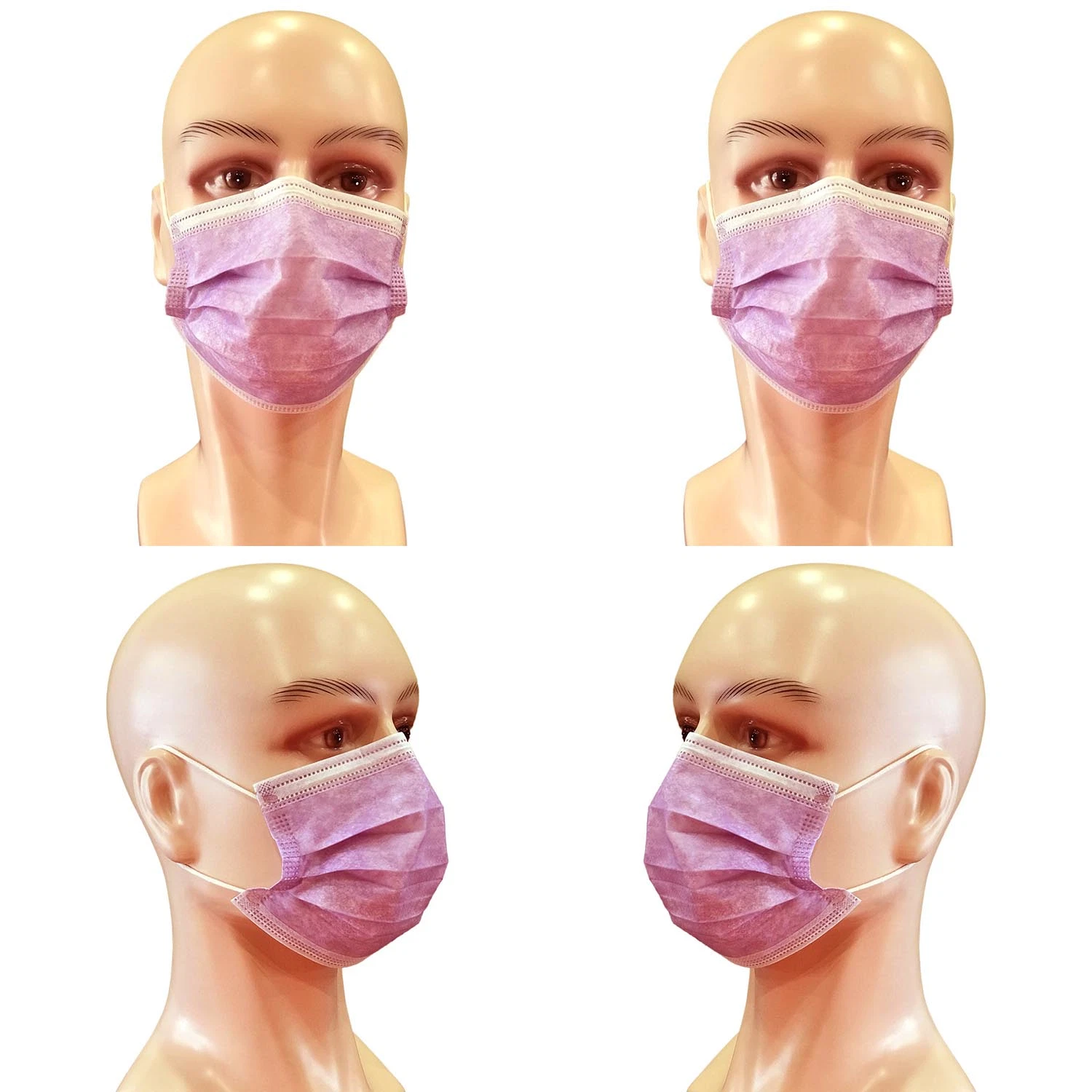Ce jetables BFE99 la norme ISO 13485 3ply chirurgien Chirurgie hôpital non tissées Masque contour