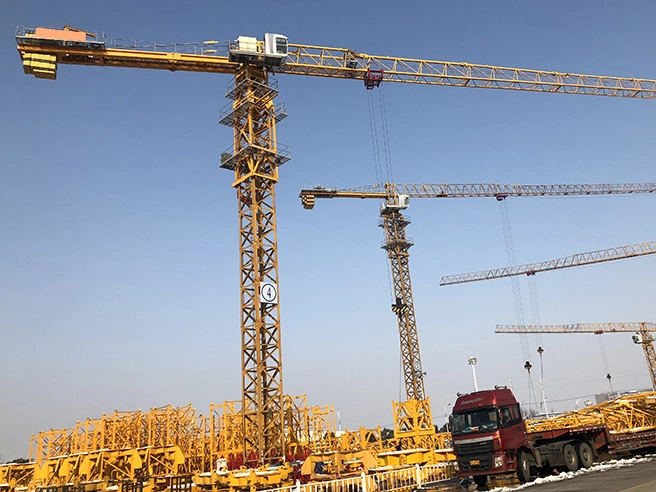 Oriemac Xgt7020-12 Construction Machine Flat Top Tower Crane with Competitive Price