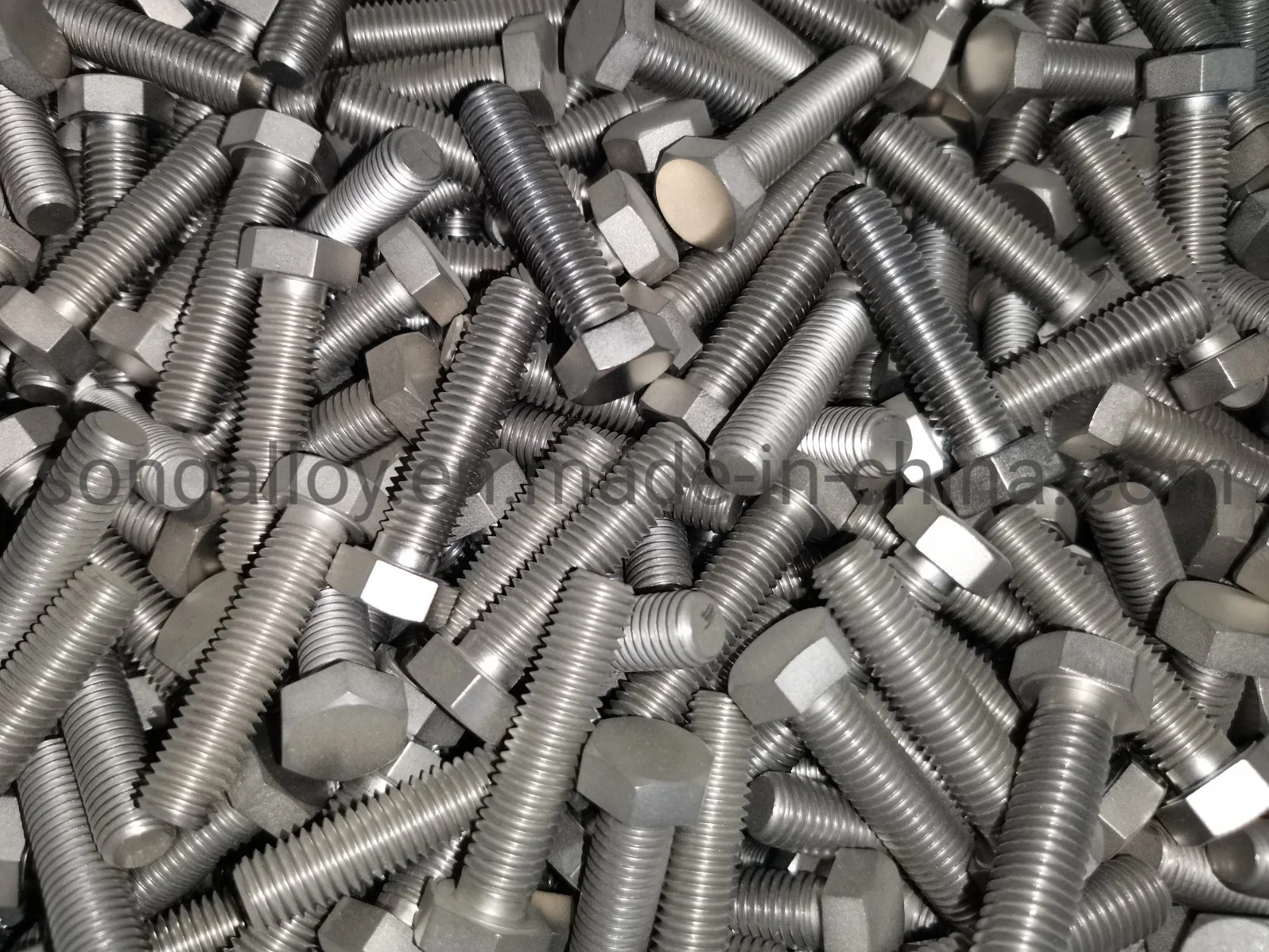 316 Stainless Steel Hexagon Head Bolt-Full Thread in Stainless Steel