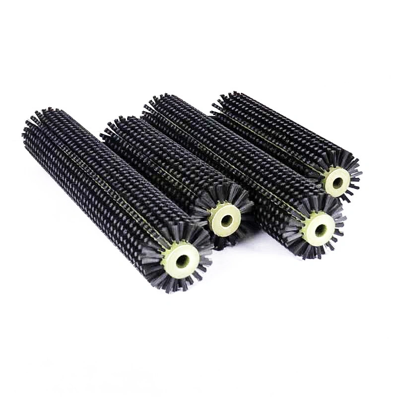 Nylon Abrasive and Silicon Carbide Surface Polishing Brush Roller