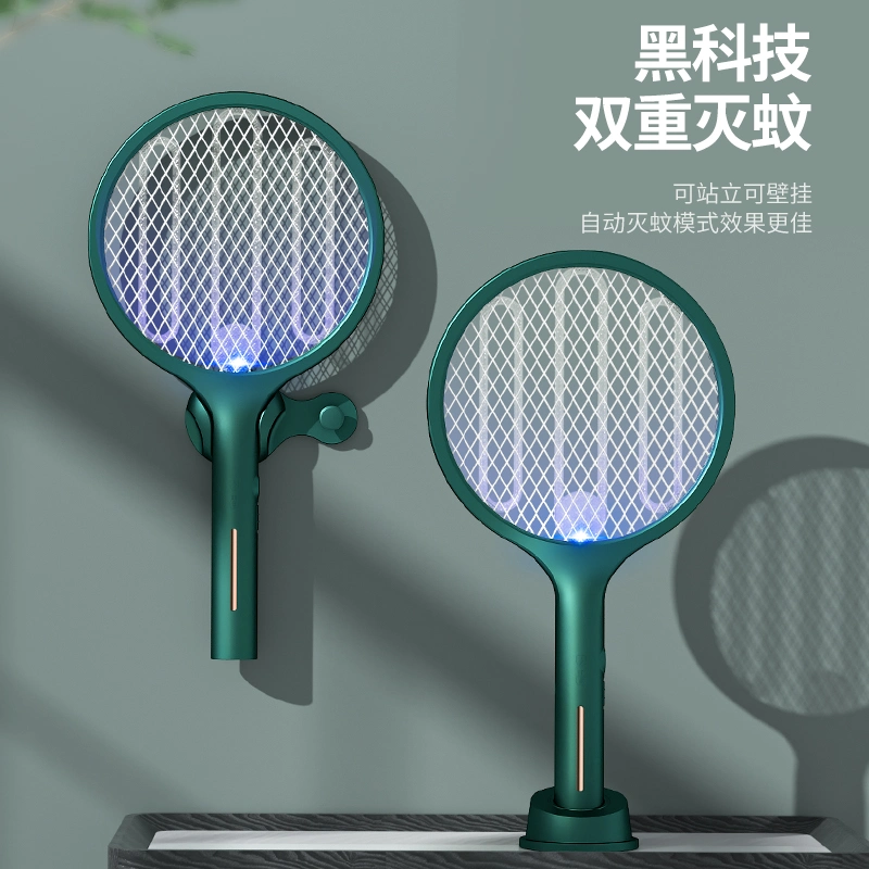 Household Pest Control Electric Mosquito Killer Lamp USB Rechargeable Bug Zapper Fly Swatter Mosquito Repellent Racket Bat