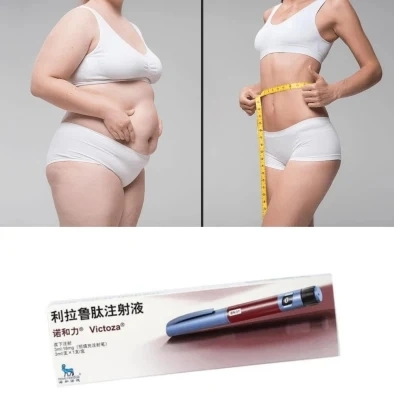 Home Use Slimming Pen Victoza Injection for Weight Loss Original Slimming Injection Liraglutide Injection Fat Dissolve Overweight Individuals Obesity Treatment