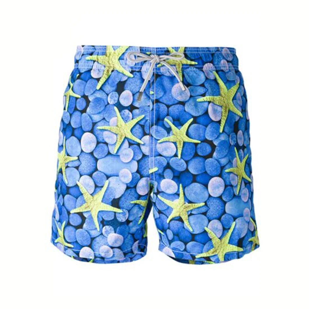 New Fashion Pocket Quick Dry Breathable Swimwear Summer Surf Mens Beach Shorts