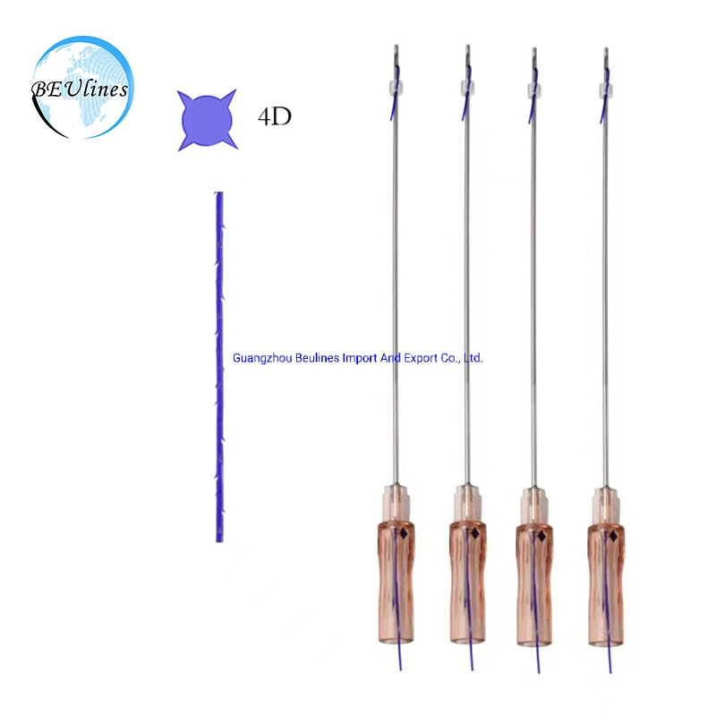 Sichere Mikrokanüle Nadelspitze Mit Stumpfer Spitze Pdo Pcl Plla Cog Gewinde