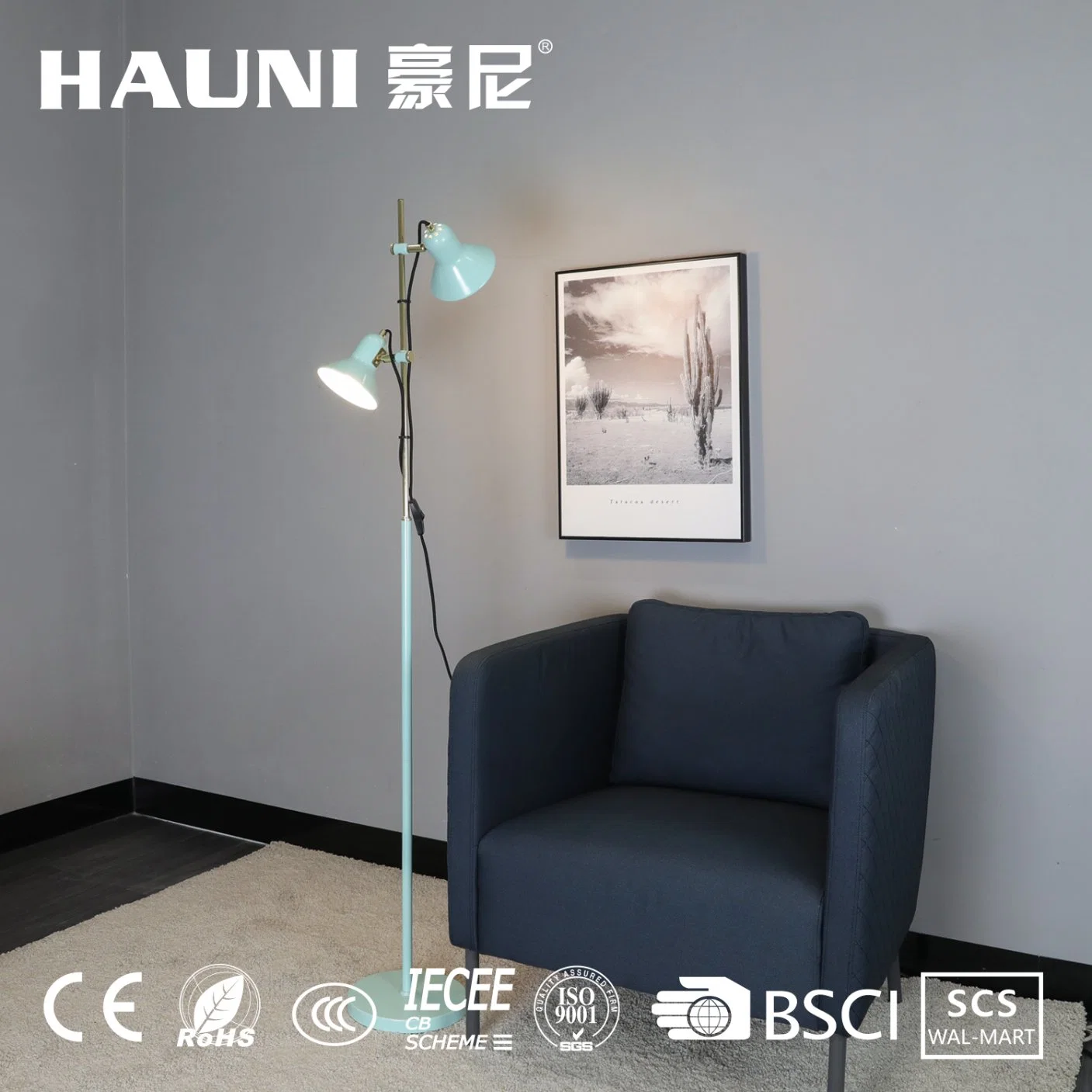 Metal Reading Office Hotel Living Room Nordic Designer Modern Standing Floor Lamp