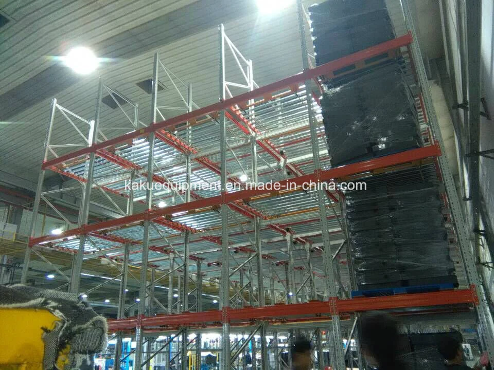 China Rollers Gravity Pallet Shelving