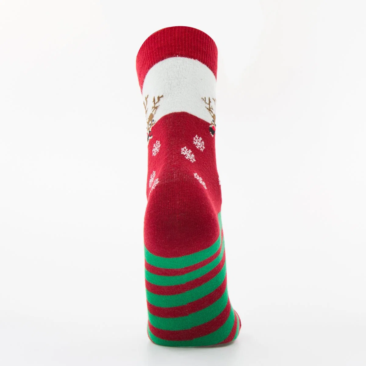 Good Price Wholesale/Supplier Premium Cotton Jacquard Santa Claus Pattern Gift Socks