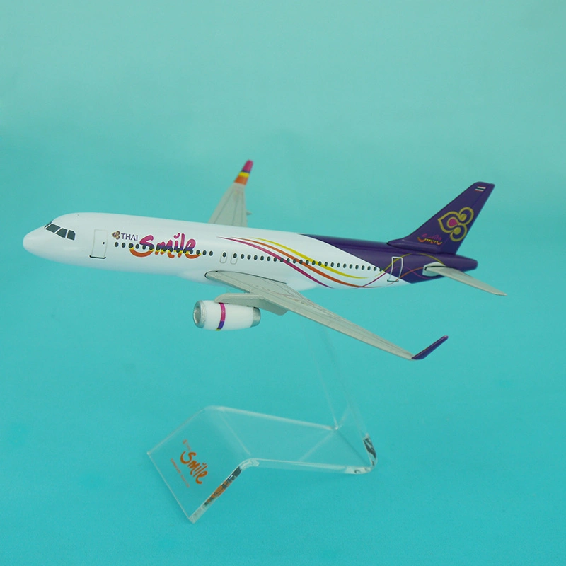Thaismile A320neo Modèle moulé Maquette de décoration