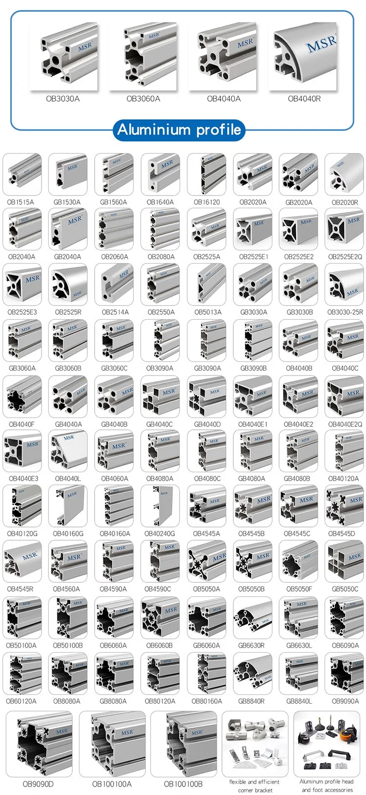 High quality/High cost performance  6105 T5 U Shape 30X60mm Construction Aluminium/Aluminum Extrusion Profile for Assemble Line/Convoyer/Robot /Machine 3030 3060 3090