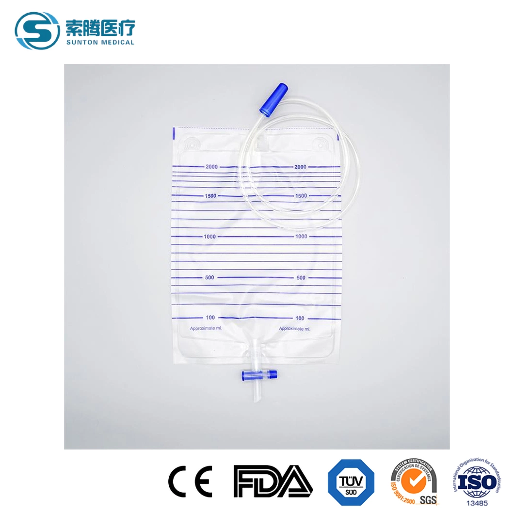 شركة Sunton Drinage Urine Urine Bag شركة تصنيع كيس البول Disposable Urinary [أورين كأيشن] [درين ينج] أكياس المحمولة [أورينأيشن] أكياس ل الرجال