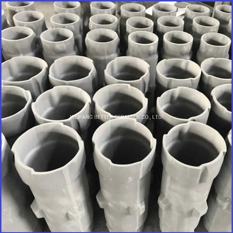 Silicon Carbide pipe/ Rbsic Radiation tubes used for indirect heating system