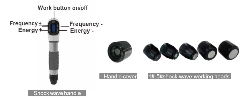 Hot Selling Shock Wave EMS Therapy Machine for Sports Injuries Extracorporeal Pain Releif