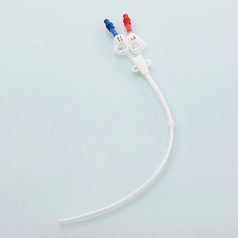 Medical Disposable Permanent Double Lumen Hemodialysis Catheter