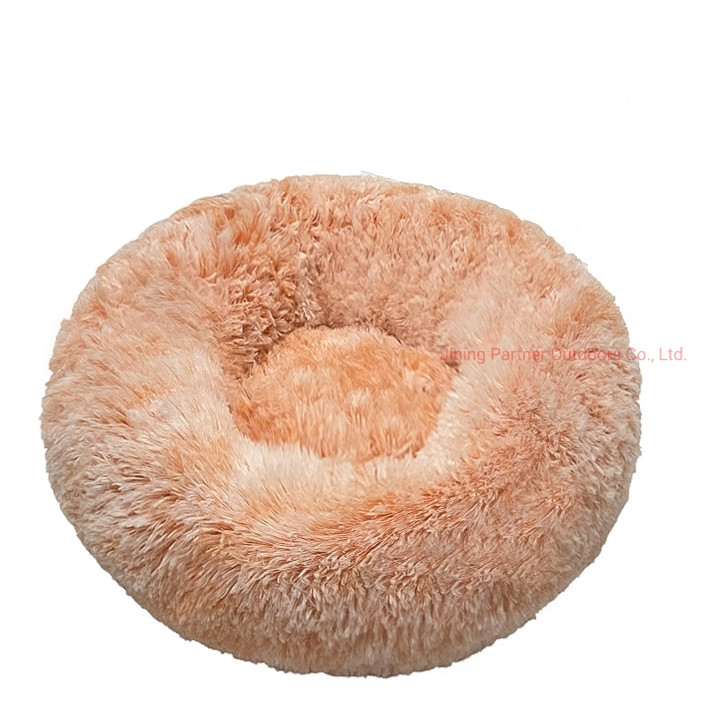 Pet Plush Kennel Cushion Calming Pup Dog Kennel Small Fluffy Comfy Lining Plush Pet Bed Dog