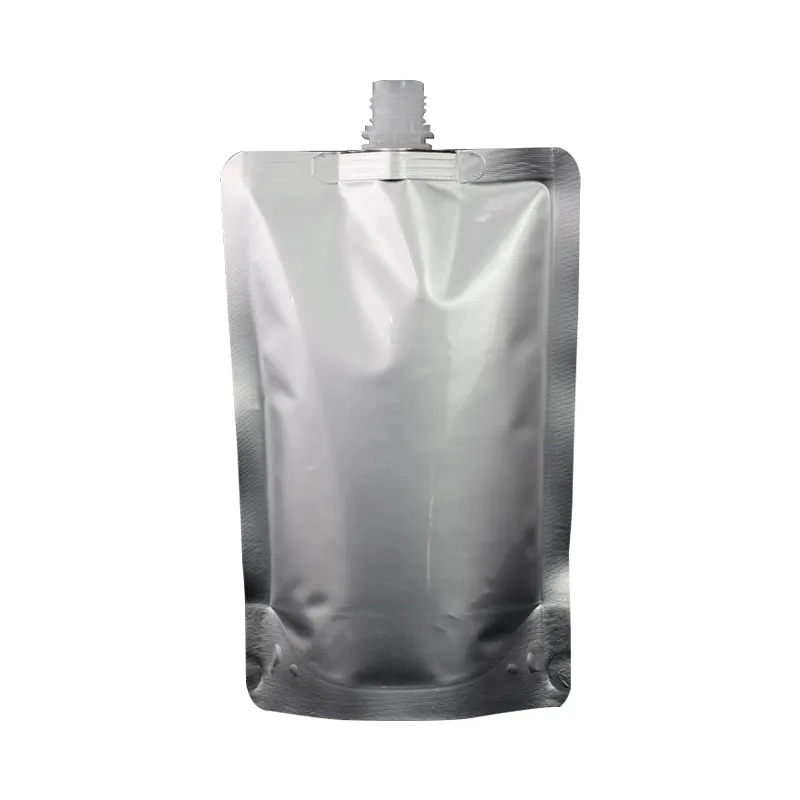 Customised Composite Self-Supporting Bag Individual Pack in Spout Pouches Flask Nozzle Aluminum Foil Bag