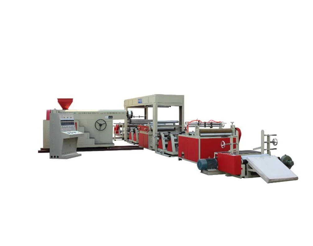Automatic Woven Bag Laminating Machine High Efficiency and Energy Saving Double Film Head Composite Machine Coating Equipment