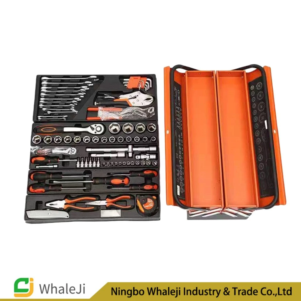 Automotive Toolbox 85PC Ratchet Torque Wrench Kit Manual Repair Tool for Automotive Repair