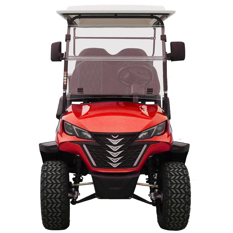 48/72V New Style B Modern Fashion 2023 Brand Design 4 Seat Sightseeing Bus Club Cart Electric Golf Buggy Hunting Cart with DOT