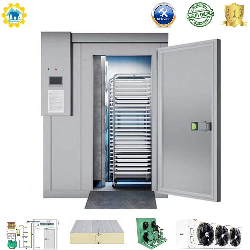 Restaurant Food Storage Deep Freezer Cold Room/Commercial Walk-in Freezer/Compressor Freezer Room