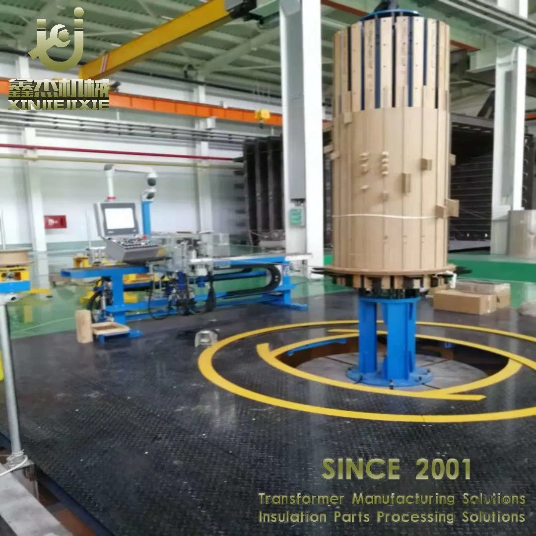 Transformer Manufacturing Coil Wrapping/Winding Vertical Machine, Ultra-High Pressure