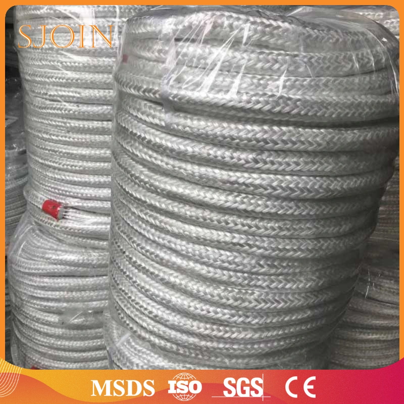 High Temperature Dia 3mm-120mm Insulation Type Fiberglass Braided Square Packing Rope