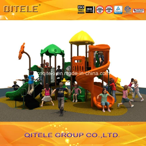 Amusement Park Outdoor Playground Equipment with Plastic Slide (KSII-20301)