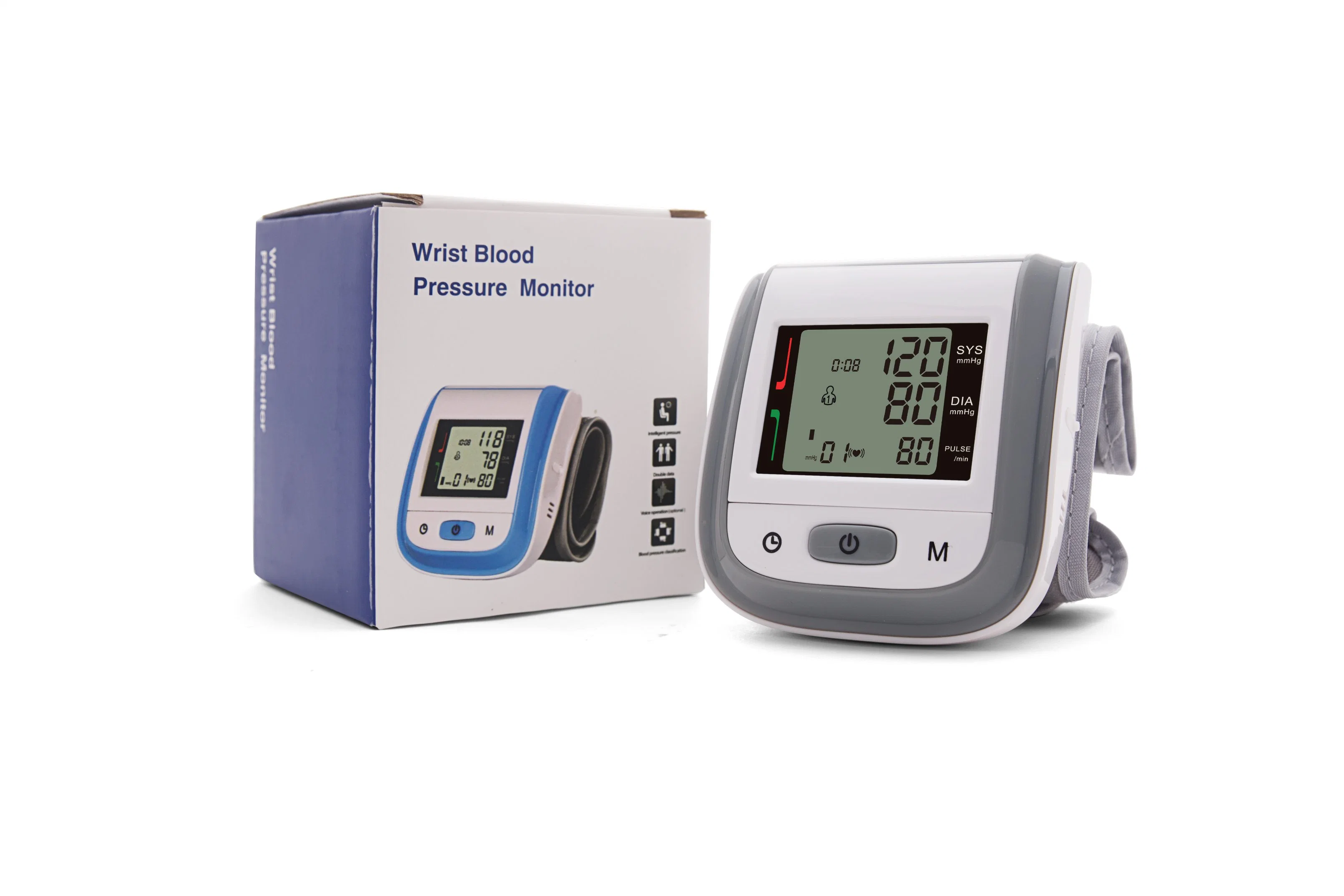 Mn-Bp003 High Heart Rate Medical Hospital Digital LCD Blood Pressure Monitor