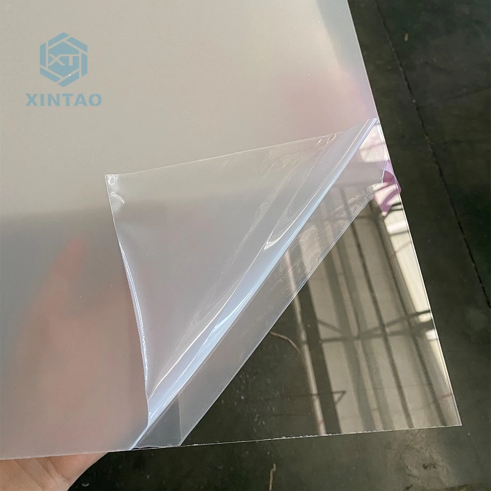 1220*2440mm Clear Crystal High Polishing Cast Acrylic Plastic Sheet with Protective PE Film