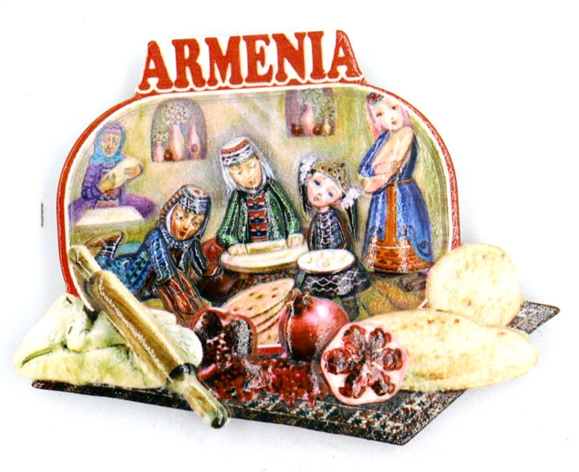 Manufacturer Custom Armenia Magnet for Fridge Souvenir