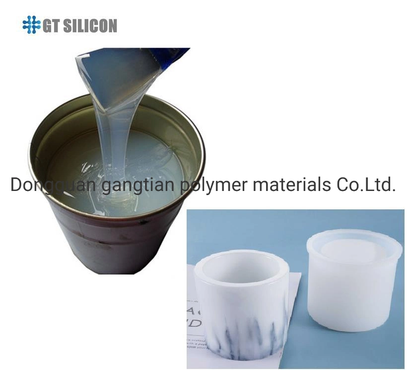 El código HS 39100000 RTV2 estaño líquido Platinum cura la cura para la fabricación de moldes de caucho de silicona