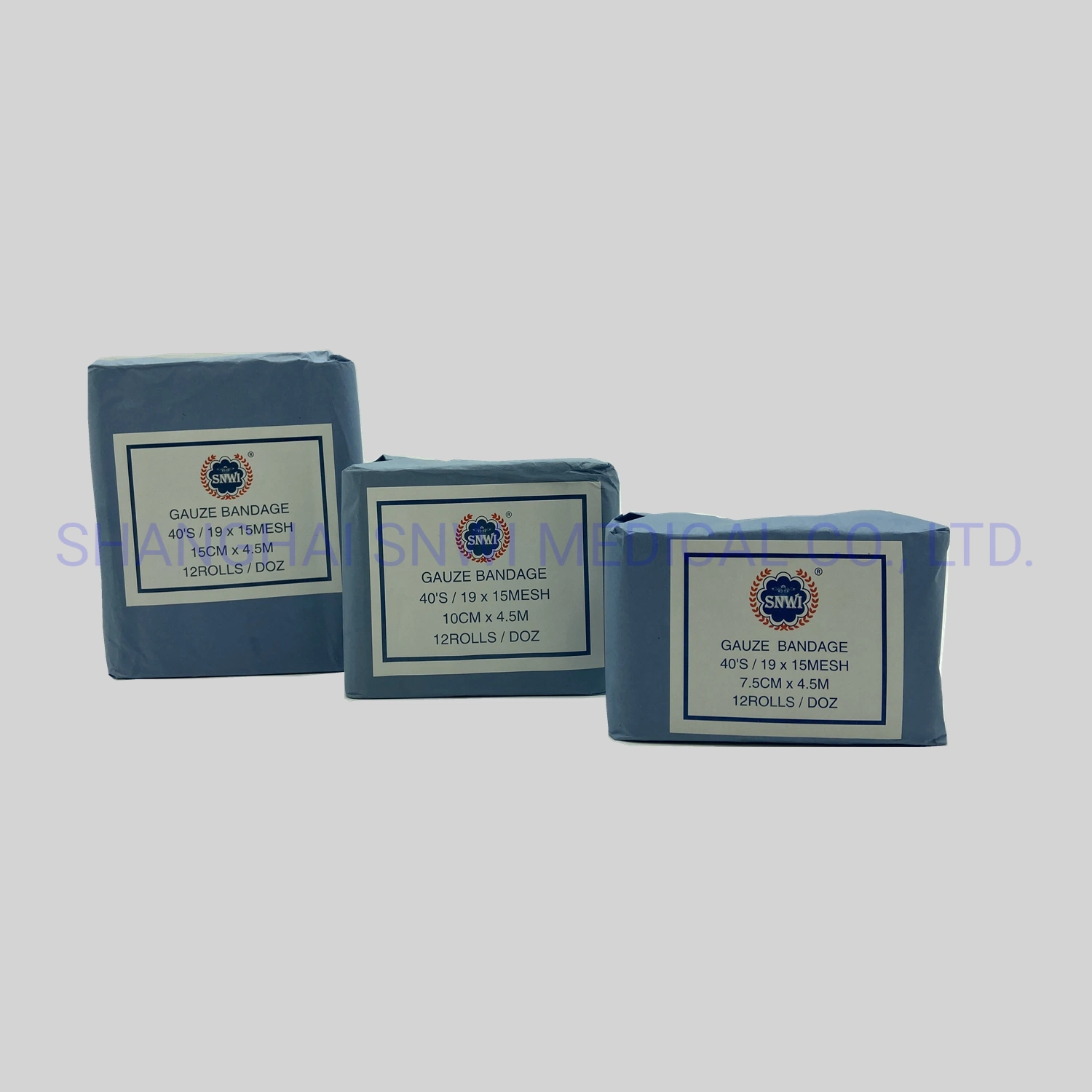 Marcação&amp;Certificado ISO bandagem de gaze descartáveis médicos