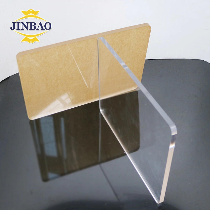 Jinbao 2.5CMM Colored 100% PMMA Frost Large Acrylic Sheets in Keichen Wall Mount