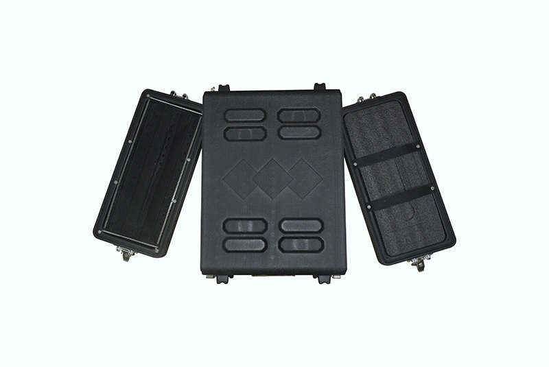 Caja de plástico mayorista impermeable Dragonstage 8u 12u 14U de rack de 16u caso