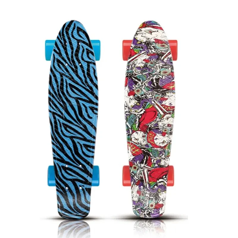 22 pouces Skateboard en plastique Skateboard Penni