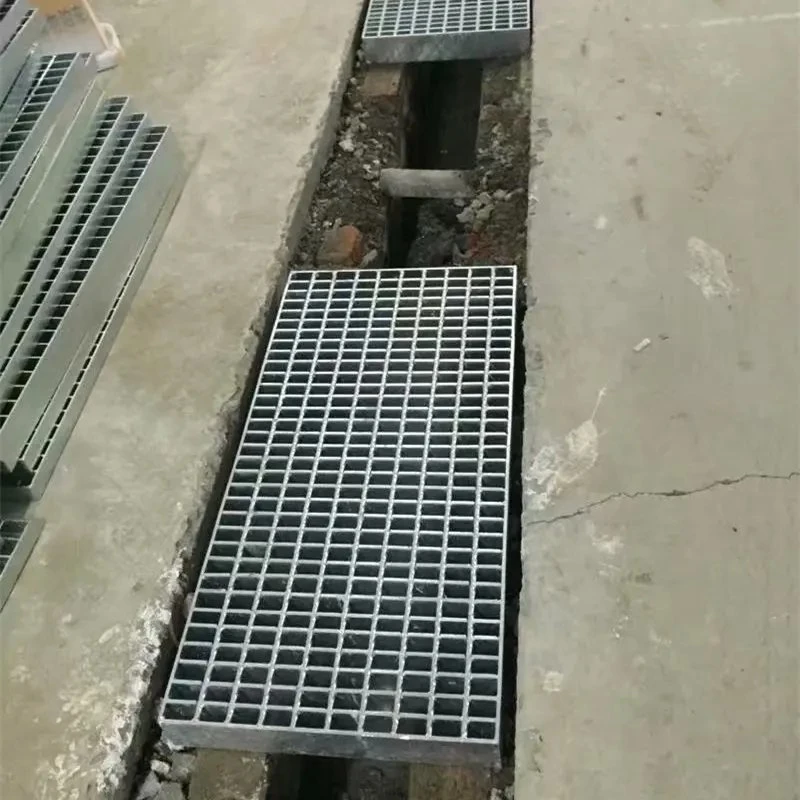 China Steel Grating Manufacture Car Parking Galvanised Channel Cover Pressure Welded Steel Grating