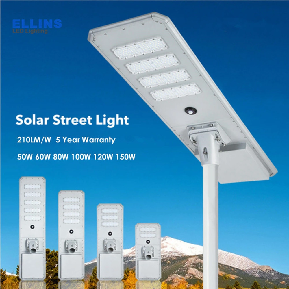Energy Saving Lamp All-in-One Solar Power System LED Street Lighting