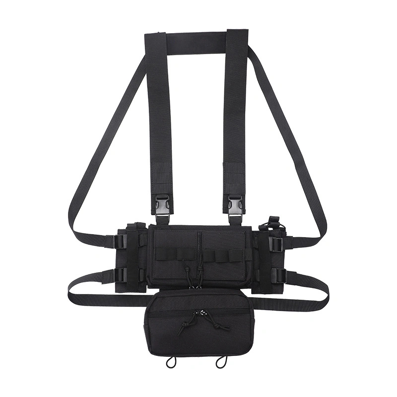 Tactical MK3 Modular Chest Rig Vest Chest Bag Hunting Combat Vest with Molle Magazine Pouch