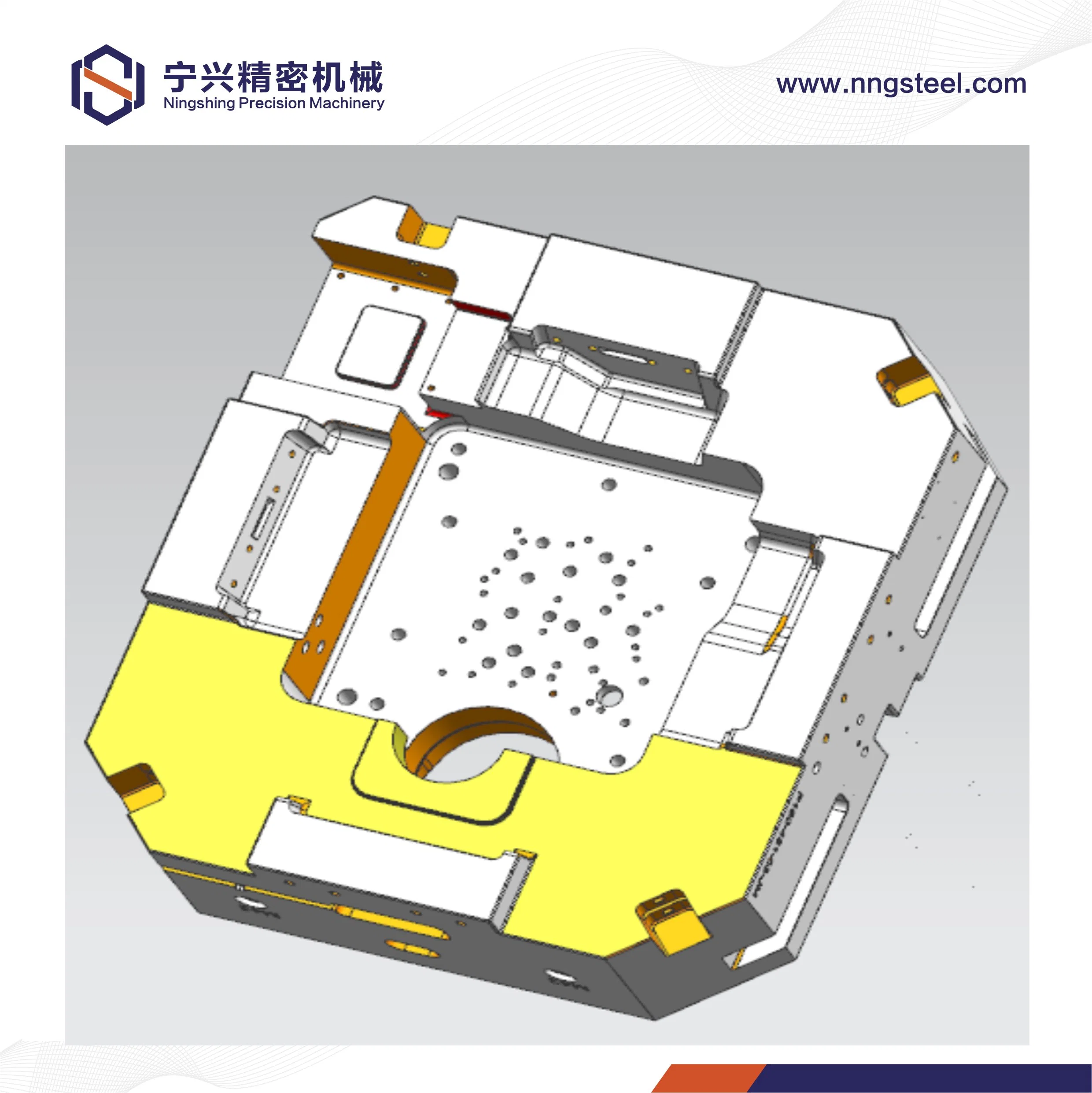 Plastic Injection Mold Design Mould with Professional Manufacturer OEM Mold Frame Base Spare Parts Bespoke Aluminium Die Casting HPDC LPDC Tooling Die