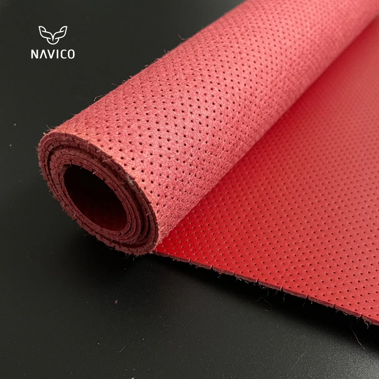 High-Quality Breathable Automotive Perforated Universal Leather Car Seat Perforated Car Leather